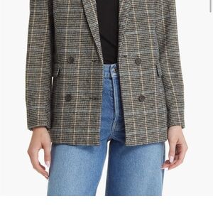 Rails Plaid Double-Breasted Women's Jacket